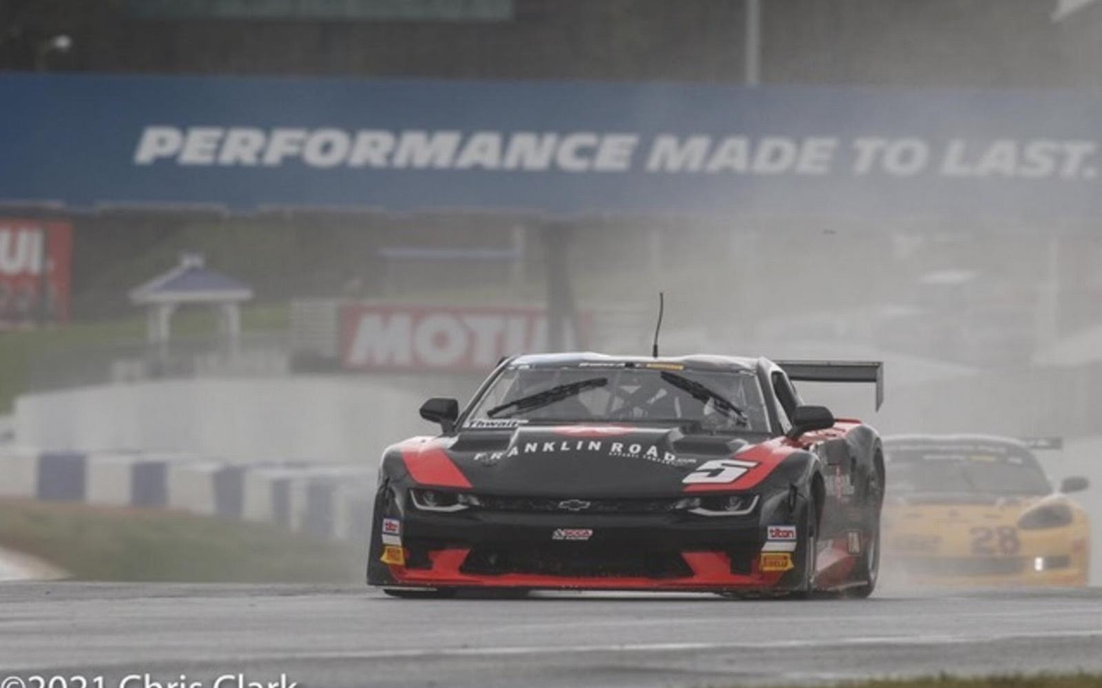 Thwaits Collects TA Masters Award at Rain Affected Road Atlanta